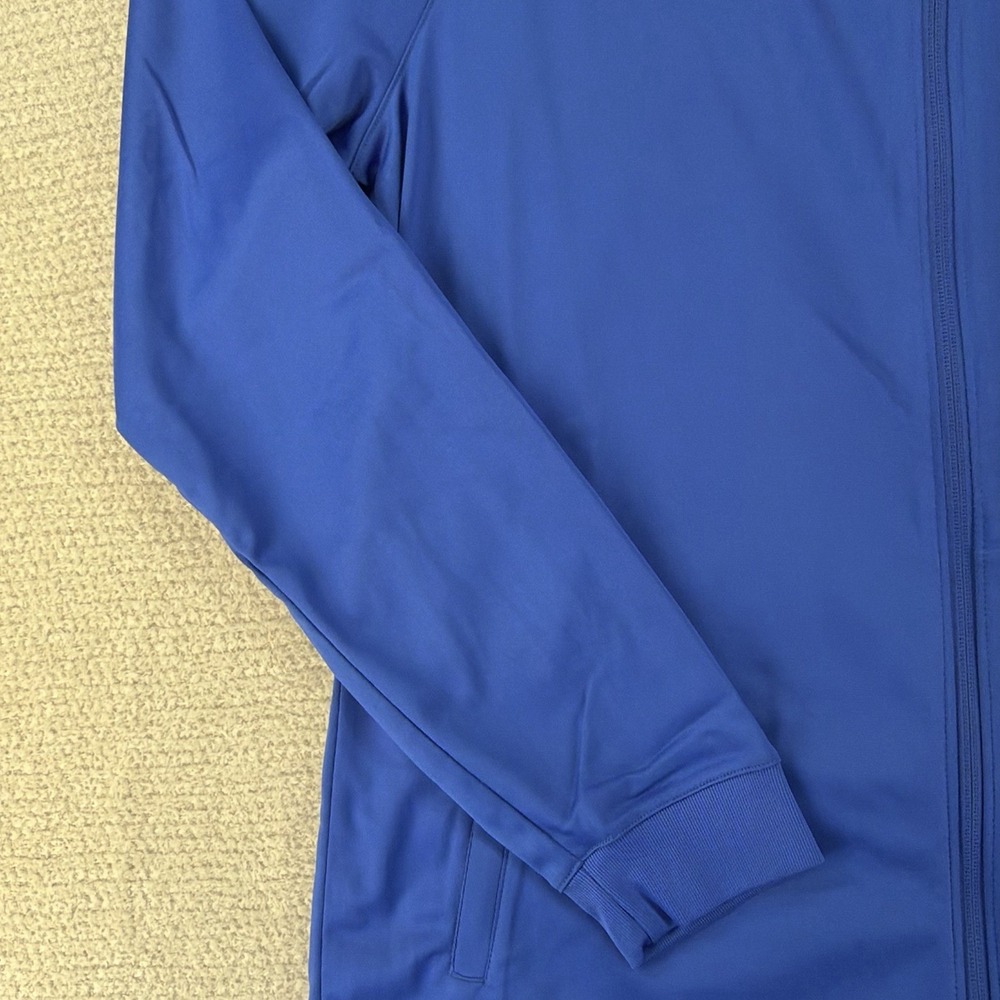 Nike England Strike Hooded Track Jacket Mens Large Blue Full Zip Slim Fit Soccer - Picture 3 of 16